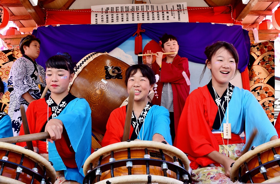 2018イベント入選「祭りは笑顔」