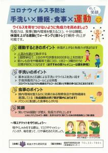 運動　表
