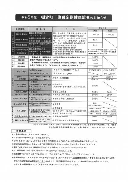 住民健診1
