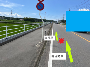 事故現場