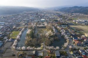 棚倉城（春）