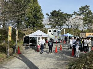 トイレトレーラーお披露目1