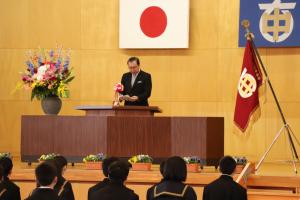 2025.4.7　棚倉中学校入学式