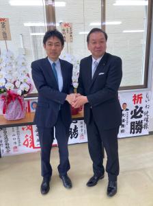 次期郡山市長訪問(1)