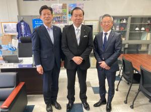 次期郡山市長訪問(2)
