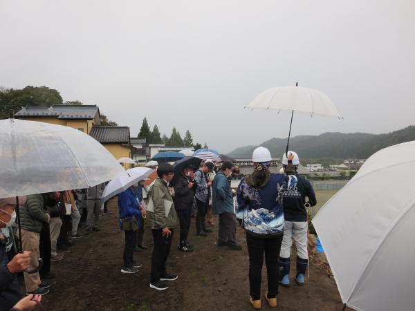 R7.10.25石垣解体工事現地説明会(2)