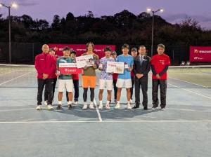 10.27 国際テニス大会シングル表彰式(1)