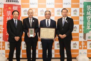 11.25　棚中校長表彰報告