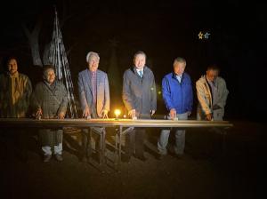 12.1　赤館公園光のイルミネーション点灯式(1)