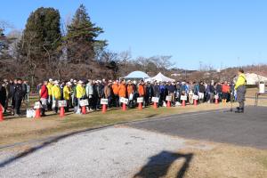 12.6　棚倉城跡お濠清掃