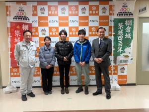 1.13　表敬訪問（茨城大学　細井教授）