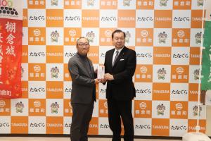 3.24　企業版ふるさと納税贈呈式（県南環境衛生センター）