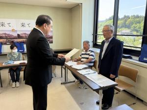 2026.5.15　統計調査員委嘱状交付式1